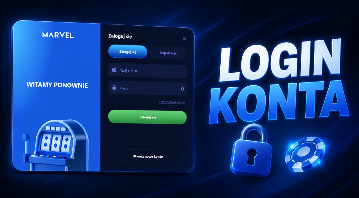Marvel Casino login po utworzeniu konta