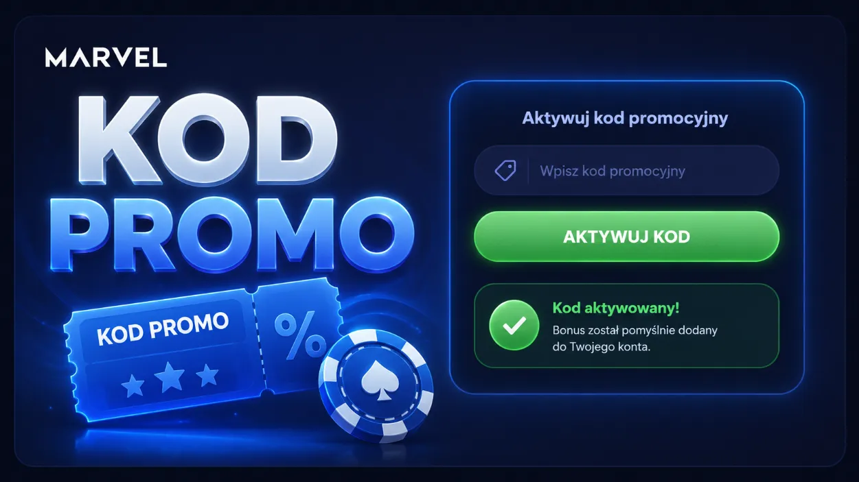 Marvel Casino kod promocyjny i aktywacja promocji