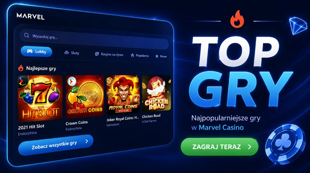 Marvel Casino games i najpopularniejsze kategorie gier